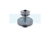 Poulie double pour tracteur tondeuse MTD (75604310)