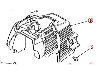 Capot moteur électrique pour moteur Mitsubishi (LH40141CA)
