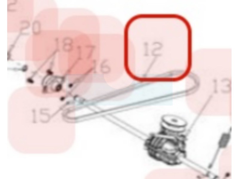Courroie De Traction Tondeuse Type Z37
