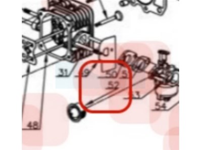 Pompe d'amorçage pour moteur Y80V (chinois) (TY18P0000050)