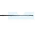Arbre de transmission rigide universel pour débroussailleuse (Ø 7mm, Longueur : 74cm, 7 dents)