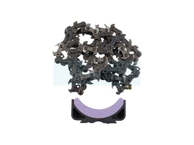 Système POWER SHARP comprenant une chaîne et une pierre à aiguiser (3/8" / 1.3mm / 55) (PS55E)