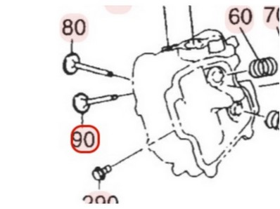 Soupape d'échappement pour moteur Robin / Subaru (2773350113)