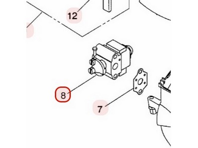 Carburateur pour moteur Zenoah (848E0J8101)