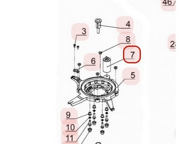 Condensateur pour tondeuse Weibang (DY25UF450V)