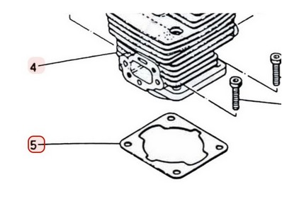 Joint d'embase pour moteur Mitsubishi (FR66838)