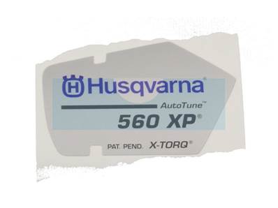Autocollant de lanceur pour tronçonneuse Husqvarna (523035603)