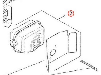 Pot d'échappement pour moteur Kohler (1406801S)