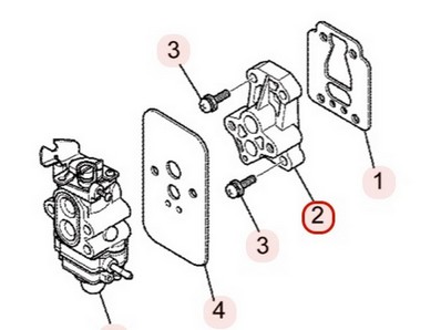 Isolant thermique pour moteur Mitsubishi (KK31031AA)