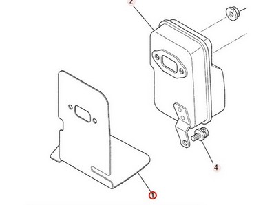 Joint d'échappement pour moteur Mitsubishi (KM70080AA)