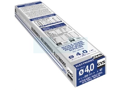 Baguettes à souder / électrode rutil 4x350mm (x47)