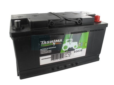 Batterie de démarrage Tashima Pb Ca/Ca, 12V - 95Ah (60038)