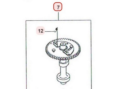 Arbre à cames pour moteur Kawasaki (120432001)
