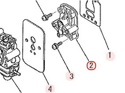 Isolant thermique pour moteur Mitsubishi (LK31047BA)