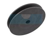 Poulie d'entrainement à gorge trapézoïdale 123mm