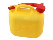 Jerrican 5L jaune avec bec verseur