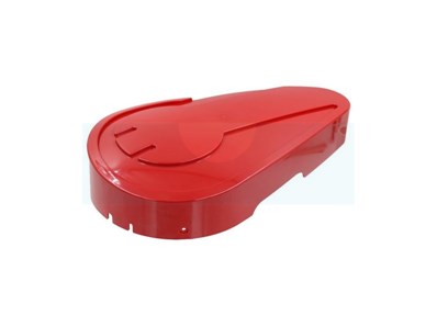 Capot de courroie rouge pour motobineuse Sarp (0340010008)