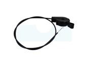 Commande d'accélérateur + câble pour scarificateur Roques & Lecoeur / Pubert (K308040029)