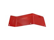 Tôle latérale rouge gauche pour motobineuse Sarp (3002001302)