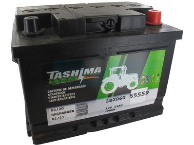 Batterie de démarrage Tashima 12V - 55Ah (55559)