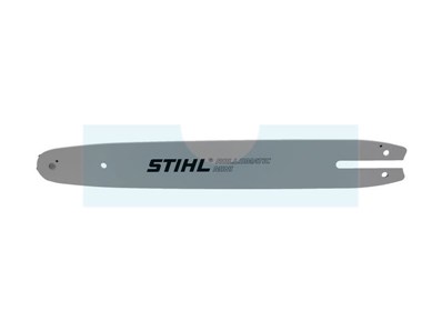 Guide chaîne pour tronçonneuse stihl  (Coupe de 35cm) (3/8 / 1.1mm / 50 maillons) (30050033909)