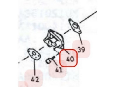 Isolant thermique pour moteur Mitsubishi (KK31042AA)