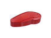 Capot de courroie rouge pour motobineuse Sarp (0340010008)