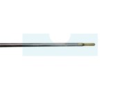 Arbre de transmission rigide universel pour débroussailleuse (Ø 8mm, Longueur : 154cm, 7 dents)