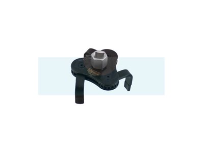 Clé filtre à huile 3 bras + adaptateur Ks tools 1/2" x 3/8" (150.9313)