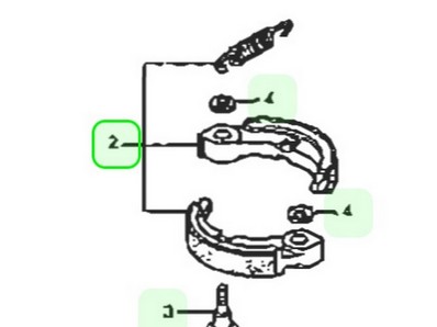 Embrayage pour moteur Honda (22000ZM5003)