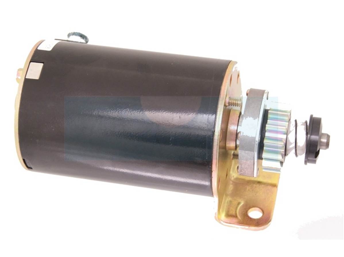 Démarreur pour tracteur tondeuse Briggs & Stratton (693552) avec pignon métallique