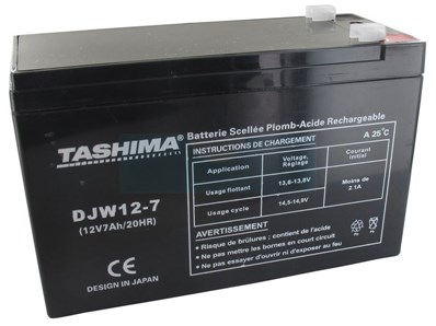 Batterie Tashima gel/agm 12V, 7,2Ah (118120012/0)