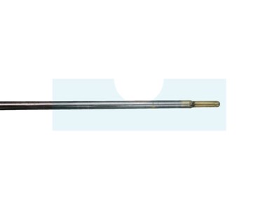 Arbre de transmission rigide universel pour débroussailleuse (Ø 8mm, Longueur : 154cm, 7 dents)