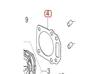 Joint de culasse pour moteur Loncin / Rato (0001210301)