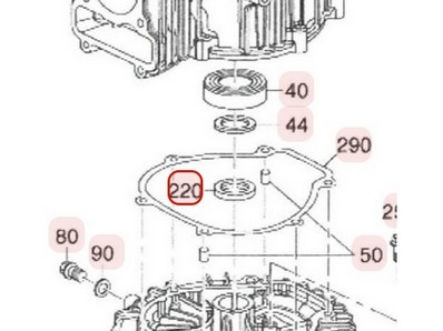 Joint spi de vilebrequin pour moteur Robin / Subaru (90682Z02011000)