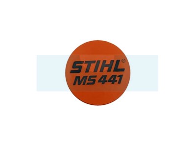 Plaque matricule pour tronçonneuse Stihl (11389671500)