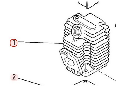 Cylindre pour moteur Mitsubishi (KC13016AA)