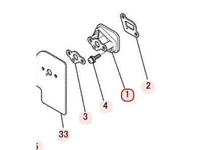 Isolant thermique pour moteur Mitsubishi (KK01006AA)