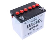 Batterie tracteur tondeuse Fulbat 12V 24Ah (12N24-3A)