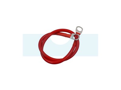 Câble batterie rouge avec cosse 40cm