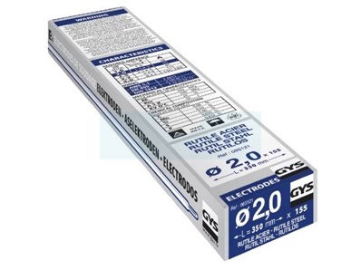 Baguettes à souder / électrode rutil 2x350mm (x155)