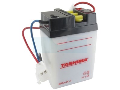 Batterie plomb Tashima 6V, 2Ah (6N2A2C3)