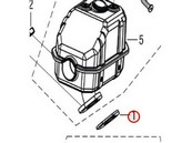 Joint d'échappement pour moteur Loncin (0001180004)