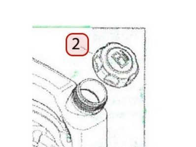 Bouchon de réservoir pour moteur Kohler (1422711S)