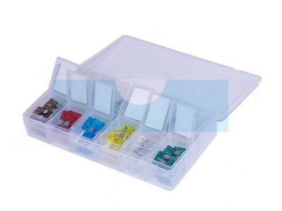 Assortiment / coffret de fusibles divers 90 pcs