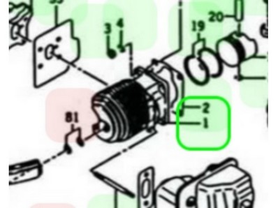 Cylindre pour moteur Kawasaki (110052100)