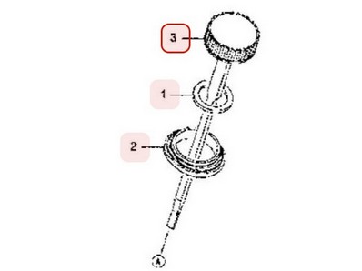 Jauge à huile pour moteur Kawasaki (520052124)