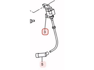 Bobine d'allumage pour moteur Robin / Subaru (20A7943101)