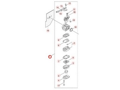 Carburateur pour souffleur Maruyama (282528)