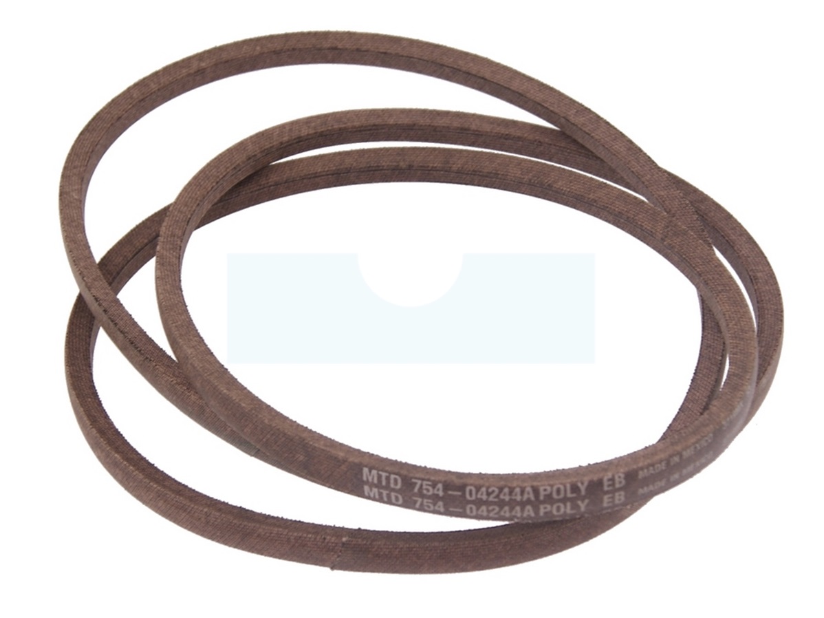 Courroie pour tracteur tondeuse MTD / Cub Cadet (75404244) GT1224 ...